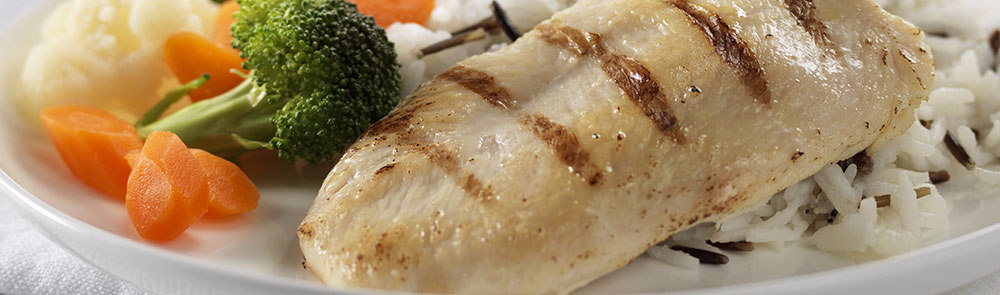 Low Sodium Grill Marked Chicken Breast 90g