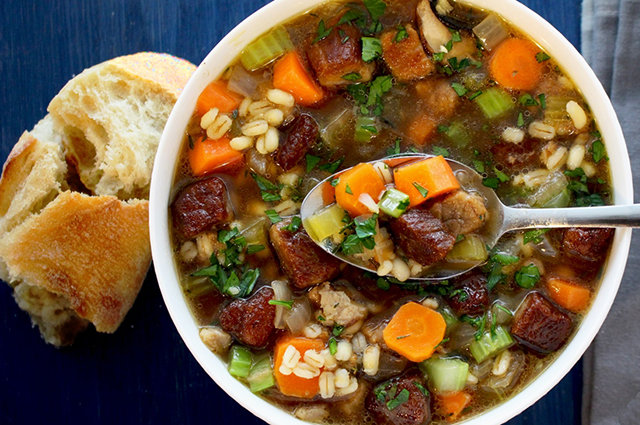 Beef Barley Soup