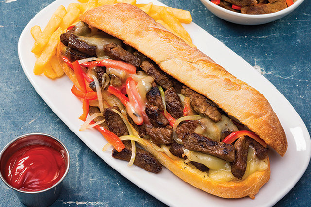 Sandwich philly cheesesteak