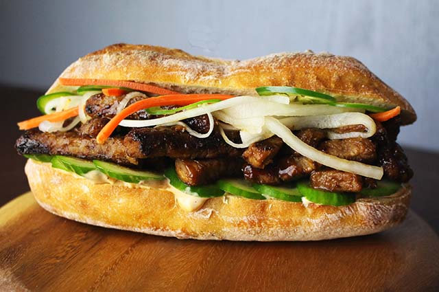 Banh Mi Steak Sandwich