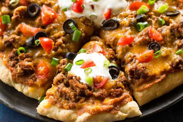 Taco Pizza