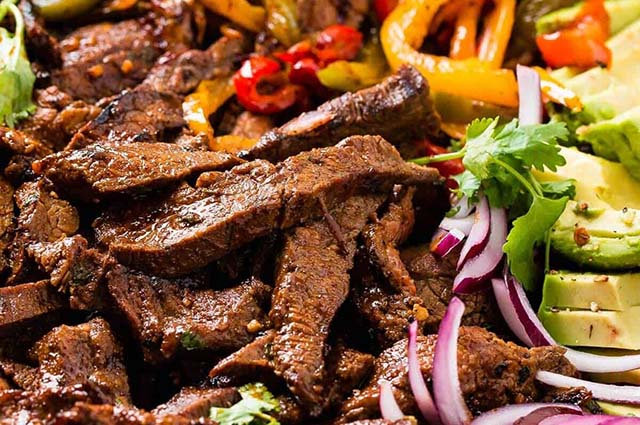 Sauté de fajitas de boeuf