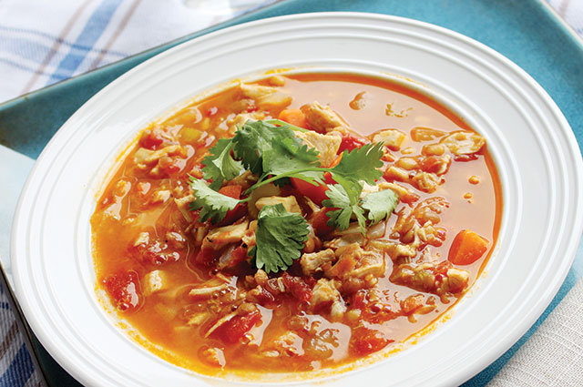 Lentil Lime Chicken Soup