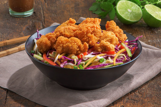 Asian Slaw with Karaage