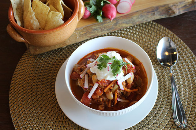 Chili au poulet