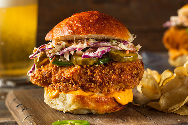 Southern Fried Chicken Tender Sandwich